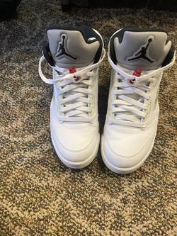 Air Jordan Retro Supreme 5s Size 9