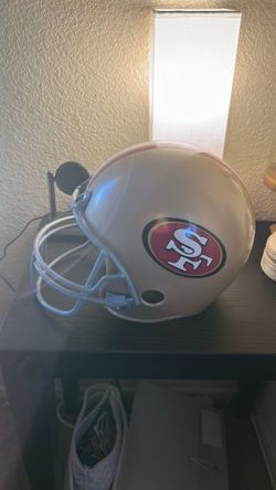 49ers decor helmet