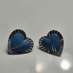Heart Post Earrings