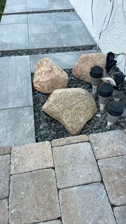 Large Rocks, Backyard Rocks