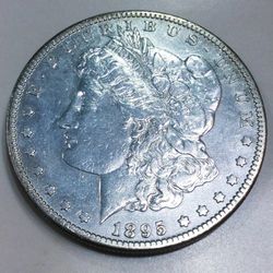 1895-S Morgan Silver Dollar Beautiful High Grade Coin Rare Date