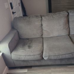 Gray Sectional Couch 