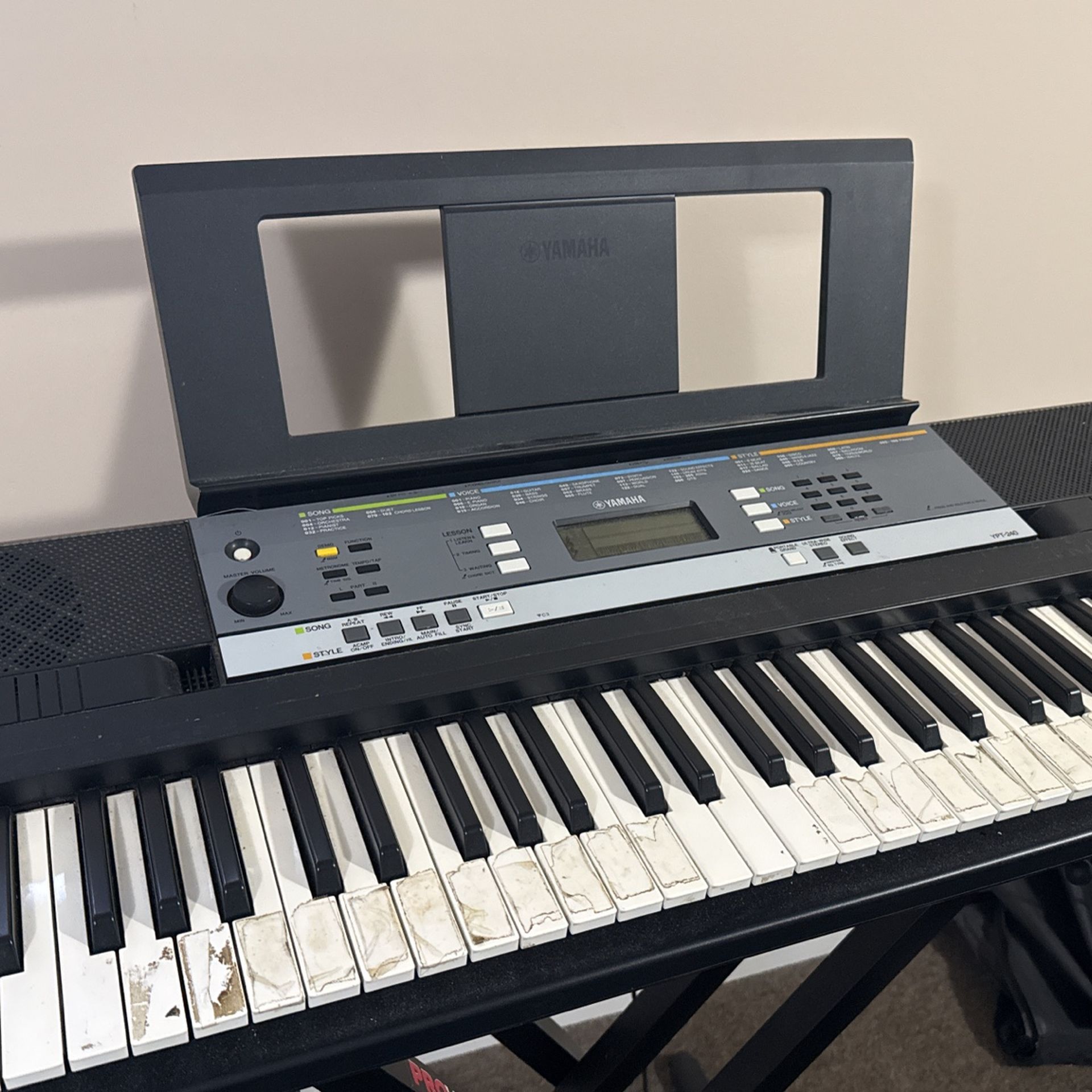 E Piano With Stand And Sustain