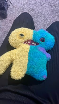 The Fuggler Misfit Monsters Squidgetooth McGoo plush toy
