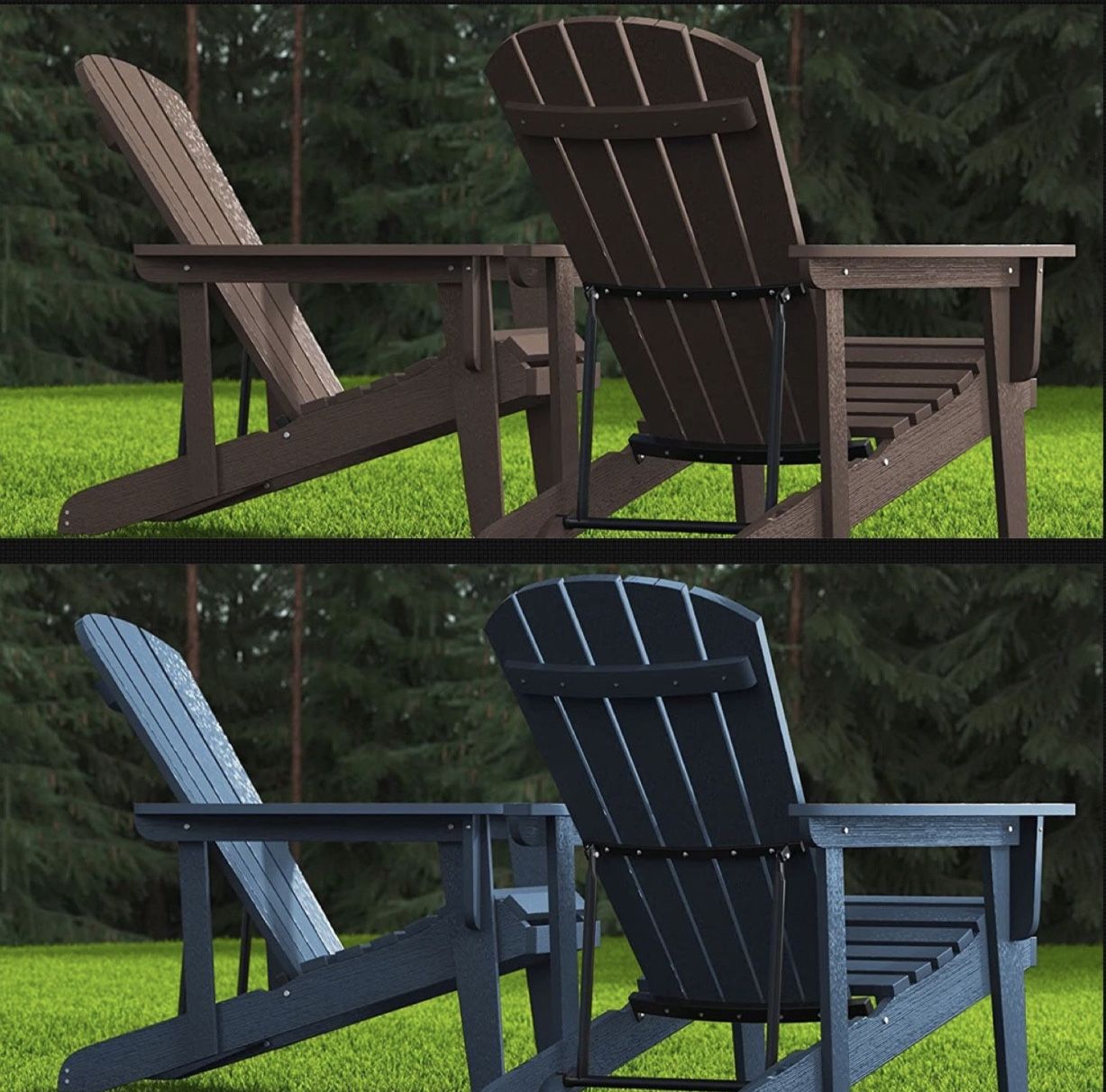 New SERWALL RECLINING ADIRONDACK 