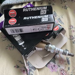 NGK Ruthenium HX Spark Plugs x 6