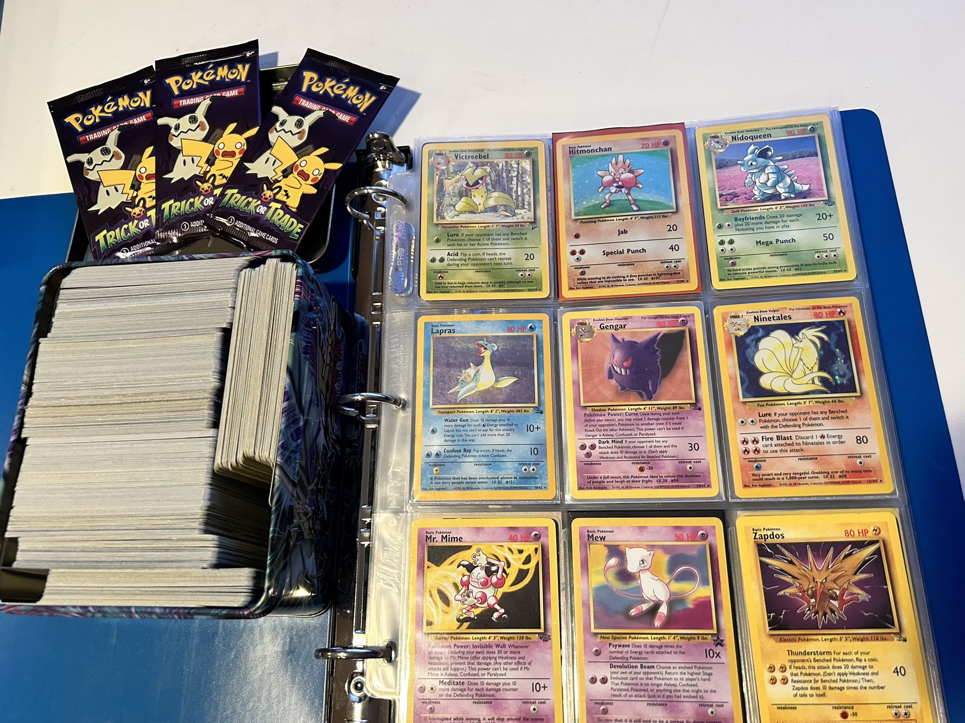 Old And New Pokémon Cards 