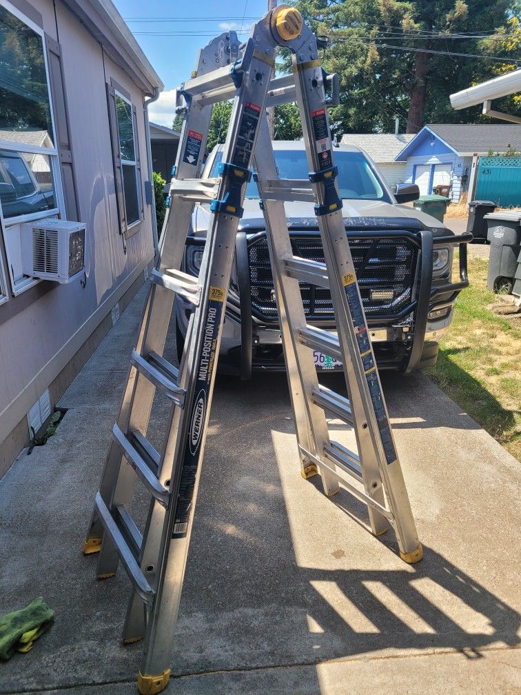 25ft Extendable WERNER LADDER