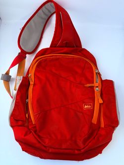REI Sling Crossbody Bag Red Orange