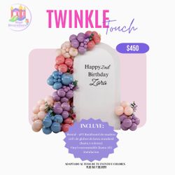 Backdrop Birthday party