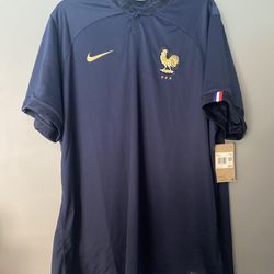 Nike MENS France Jersey Size 2X 