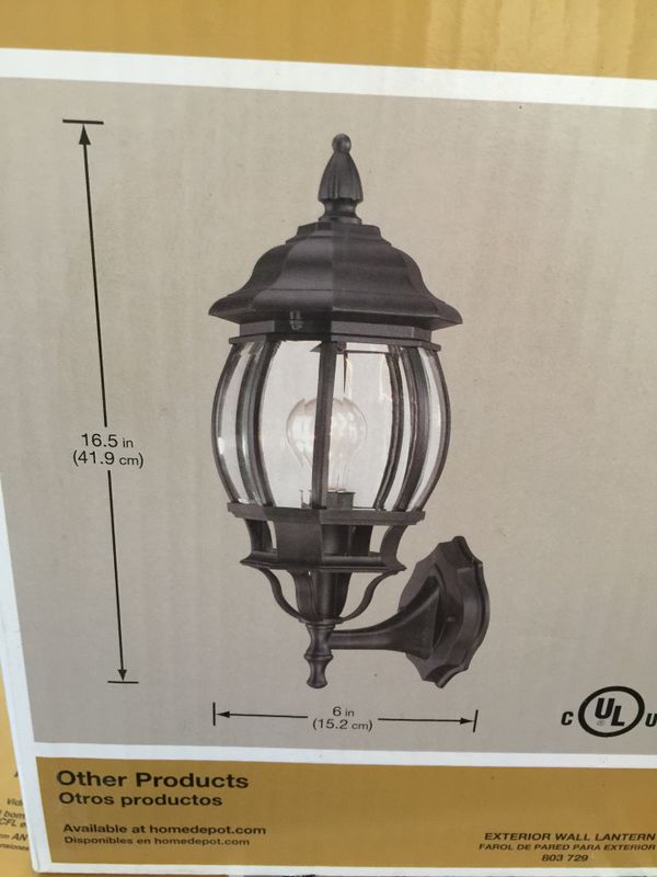 5 exterior wall lights brand new in box for sale in fort worth tx