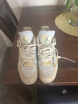 Jordan 4 off white sail used