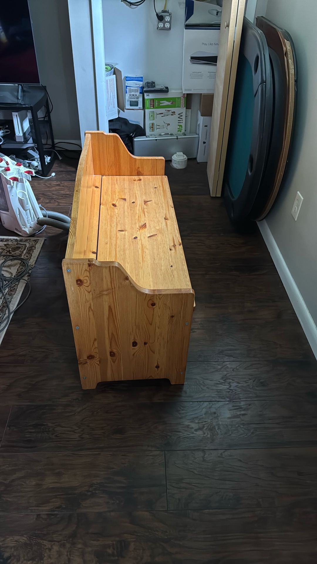 Wooden Toy and Seat Bench