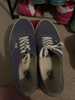 Navy Vans Size 14