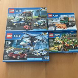 4x Lego City Sets 