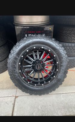 20 Inc Impact Off-road Rims/wheels 6x139.7 New Espanol/English