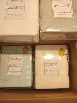 2 For $50 Super Sale! Egyptian Cotton Sheet Sets 