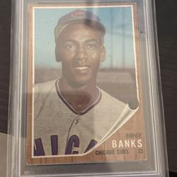 1962 Ernie Banks #25 VG 3