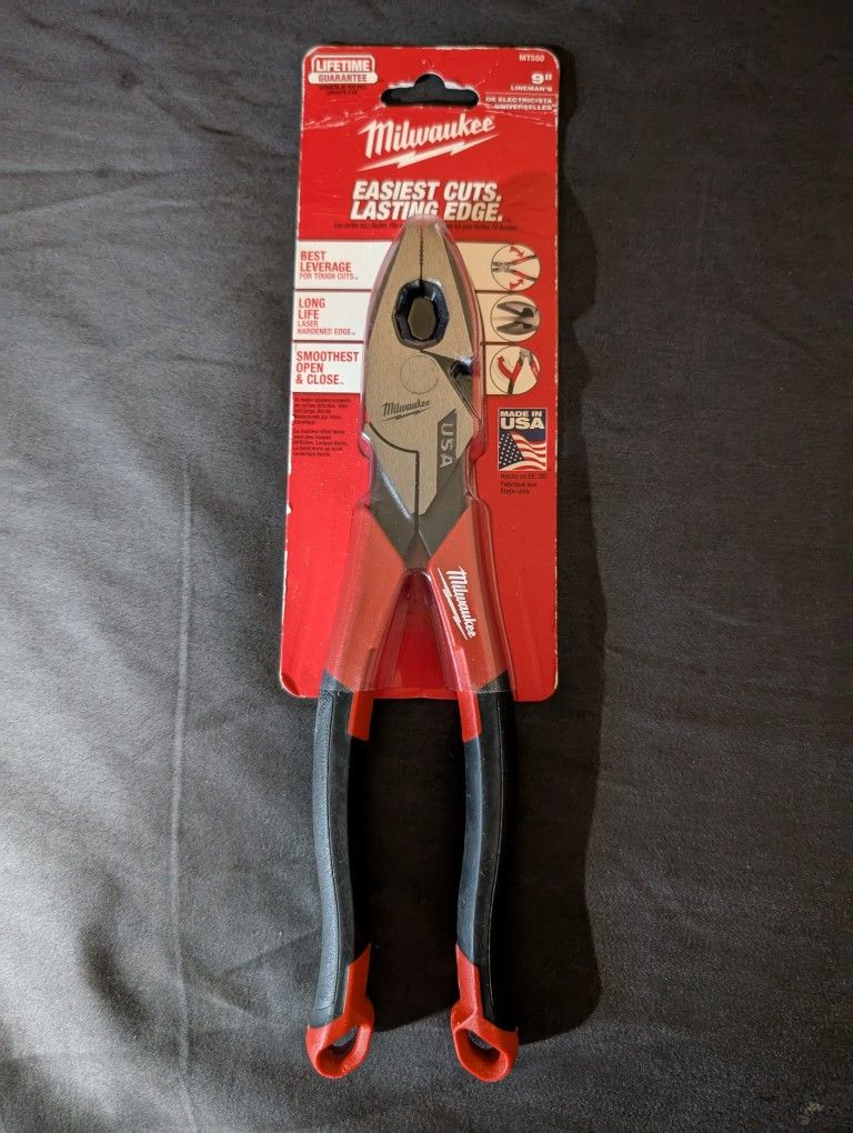 Milwaukee 9" Lineman's Pliers
