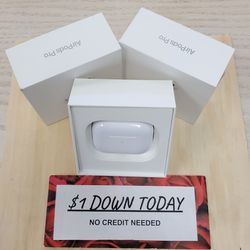 Apple Airpods Pro 2nd Gen Headset - $1 DOWN PAYMENT - NO CREDIT NEEDED