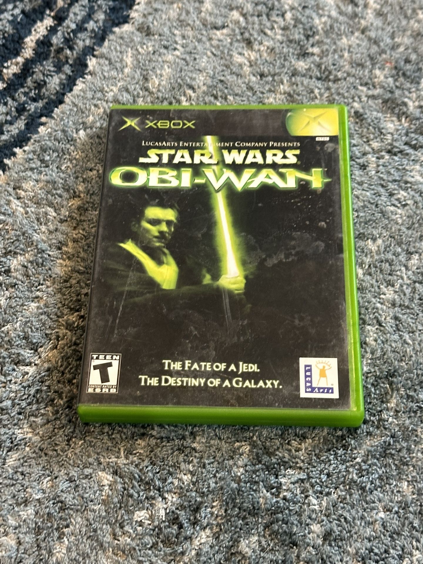 Star Wars Obi-Wan original Xbox Game CIB