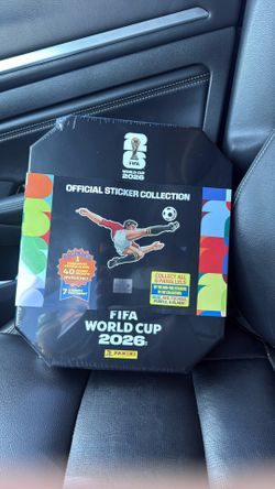 Panini FIFA World Cup Hard Cover Sticker Bundle