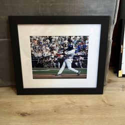 Milton Bradley Autograph 8 X 10 Los Angeles Dodgers