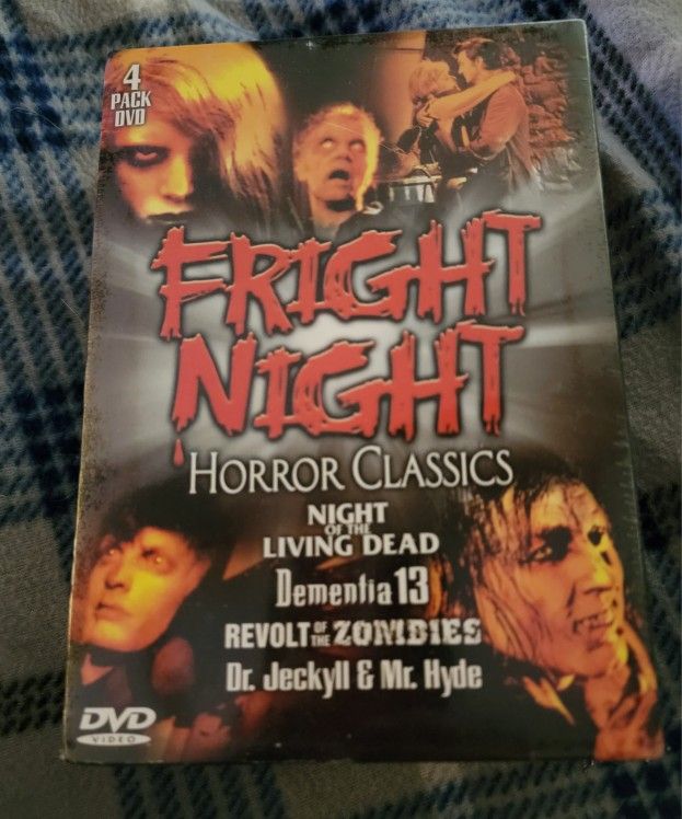 Fright Night Horror Classics - 4 DVD Pack