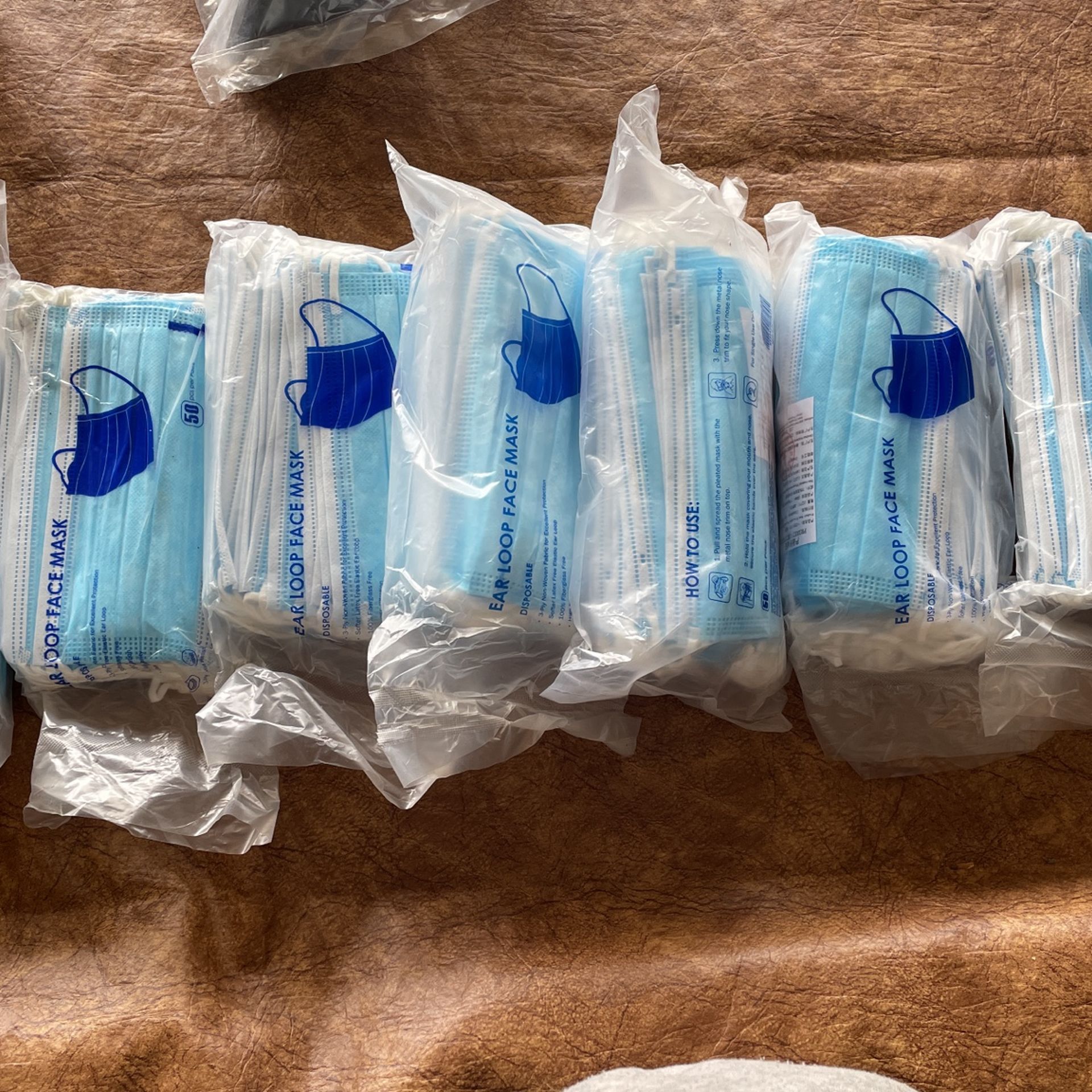 350 Disposable Ear Loop Face Masks