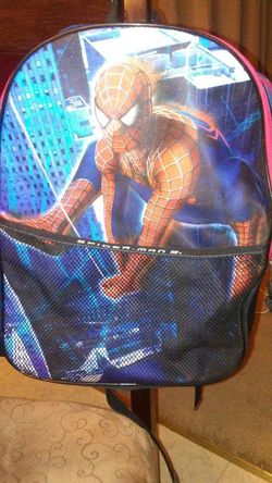 Boys Spider Mans back pack
