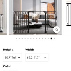Black Baby Gate