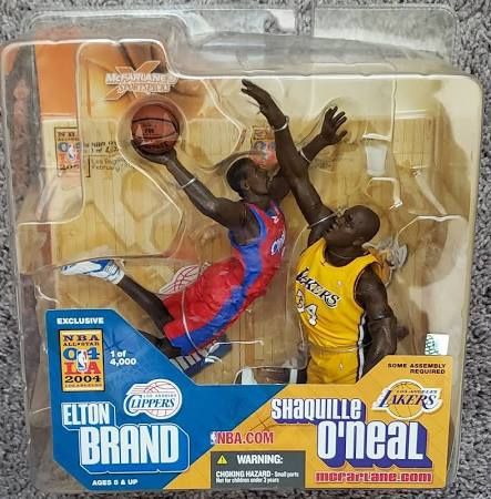 McFarlane Shaquille O’Neal vs Elton Brand Figures