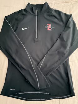 Nike Dri-Fit SDSU Aztecs 1/4 Zip Pullover Women’s size Large