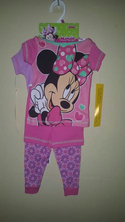 Minnie mouse baby pj set