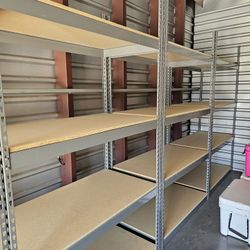 48 in W x 24 in D Garage Storage Room Shelving Racks Boltless Shelves Delivery Available