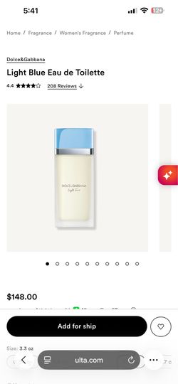 Dolce gabban light blue