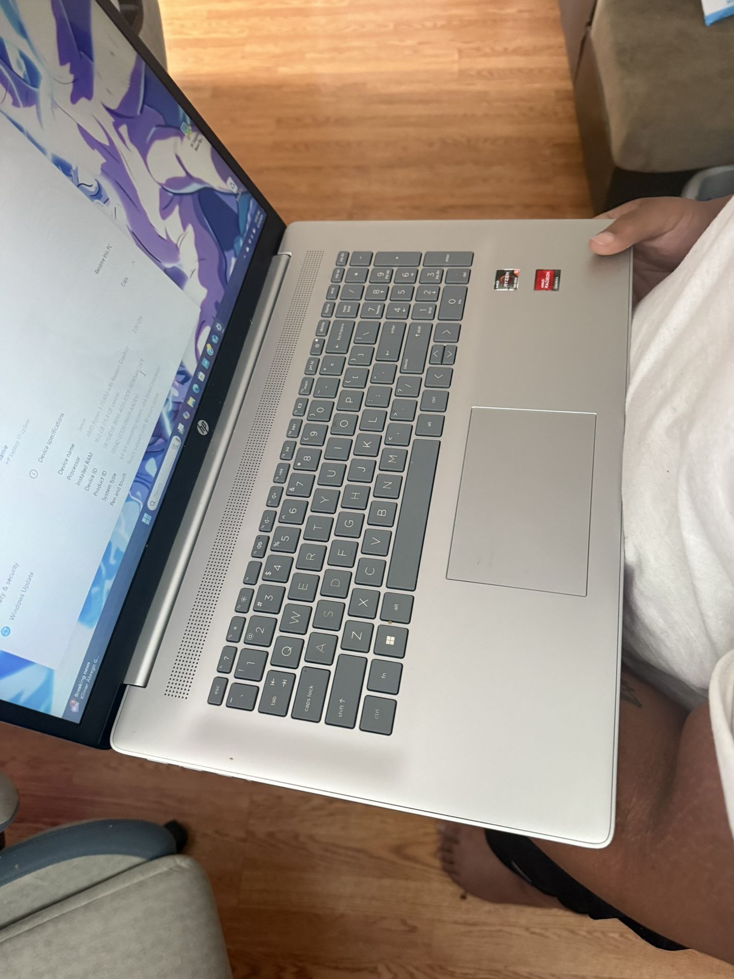Hp Gaming Laptop Ryzen 5
