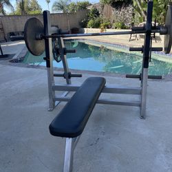 Flat Bench, Gym   Equipment💪🏼