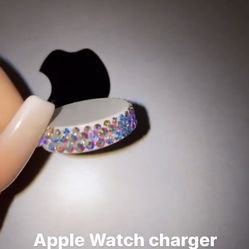 Custom bling Apple Watch Charger