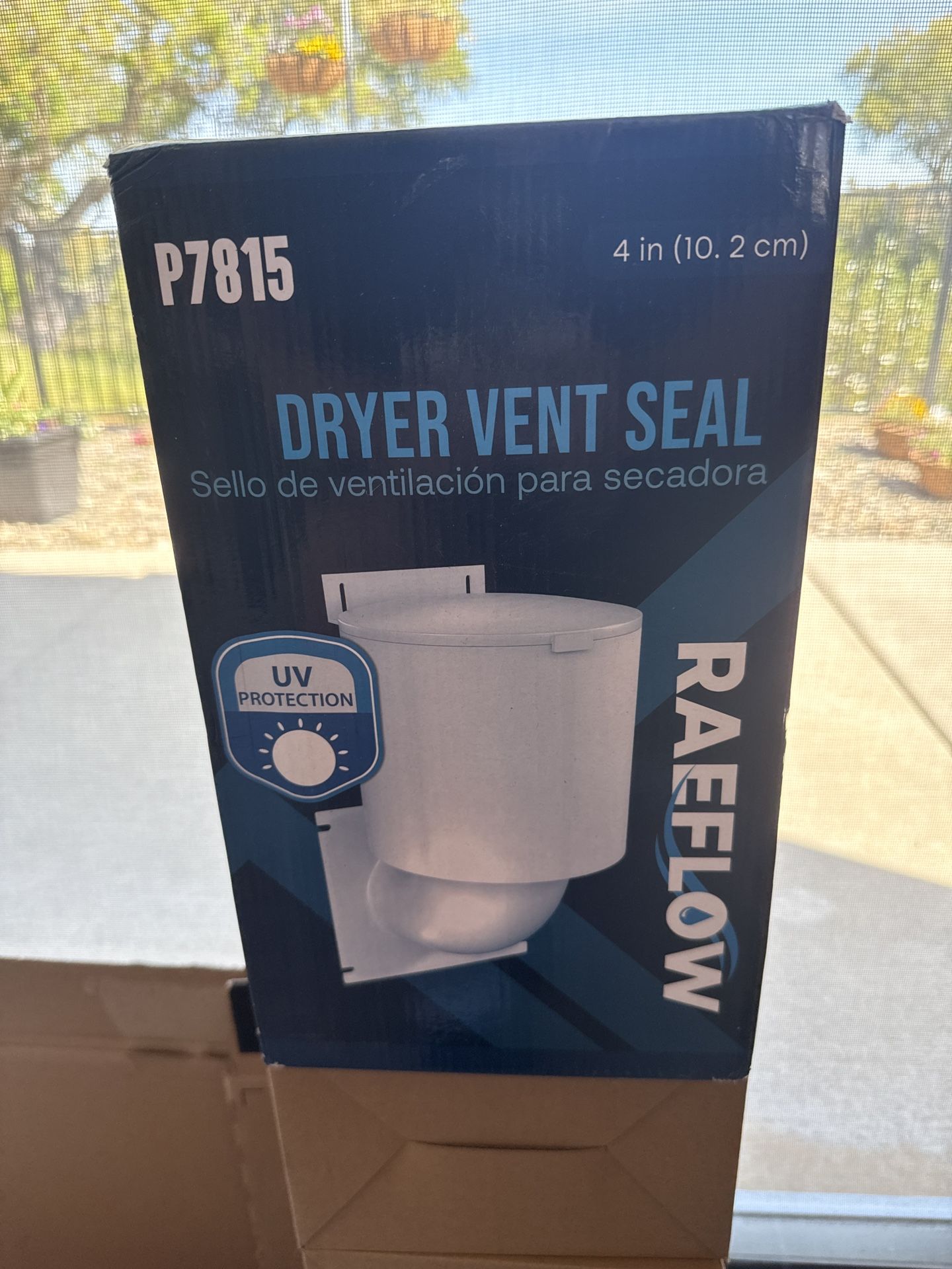 RAEFLOW dryer vent seal