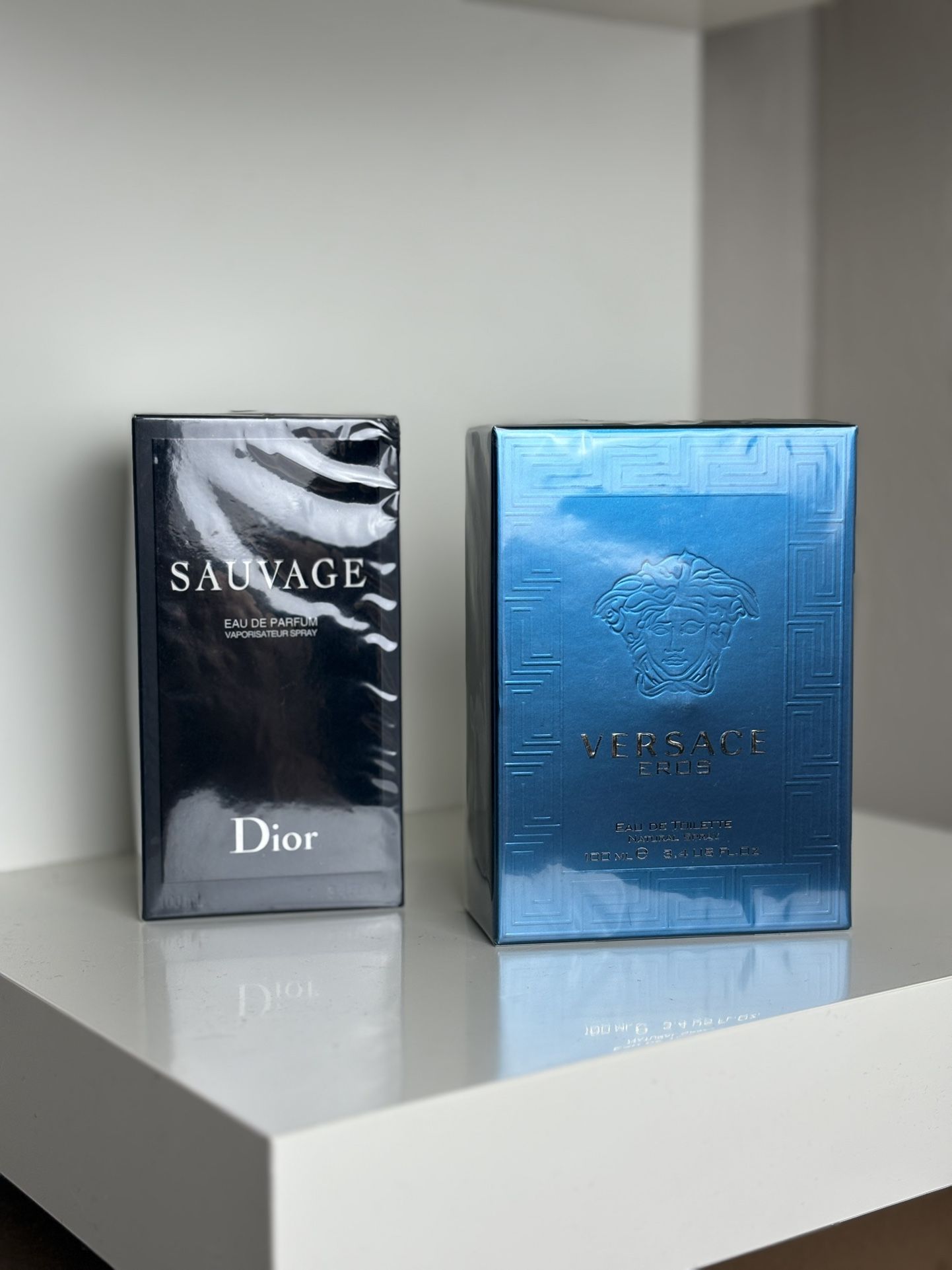 DIOR SAUVAGE EDP & VERSACE EROS EDT