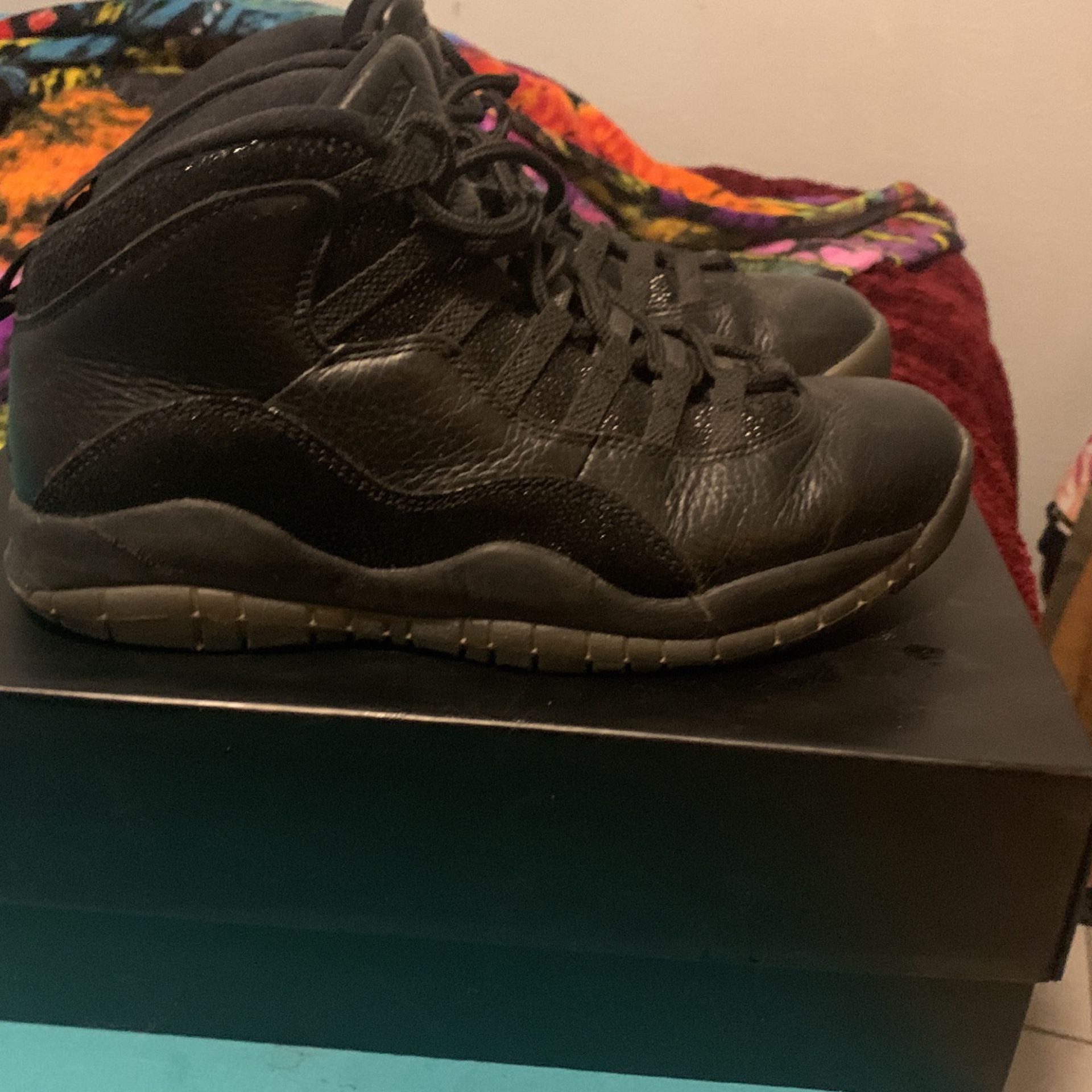 Jordan 10 Black OVO Size 9.5
