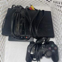 PlayStation 2 (PS2) Fully Working With Two Games