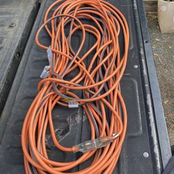 NEW- Ridgid 100’ 12/3 Power Cord / RV Adapter