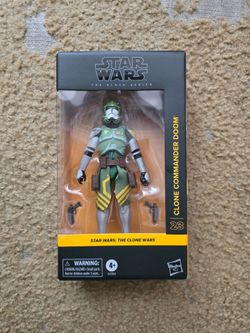 Star Wars The Black Series Clone Commander Doom