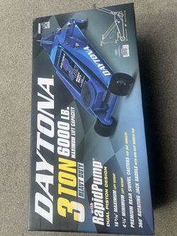 Daytona 3 ton heavy duty professional floor jack