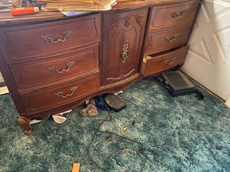 Dresser, tv stand, medical bed, couches