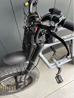 Super 73 RX with cracked frame