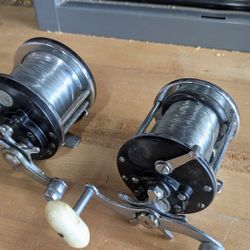 Penn Ocean City Reels, Bamboo Rods Vintage Saltwater Rods Reels Fishing